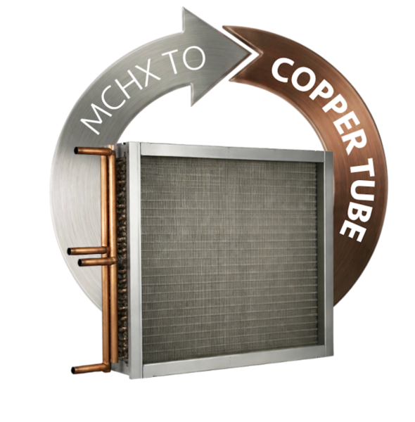 Microchannel Conversion MCHX Copper Tube Coil